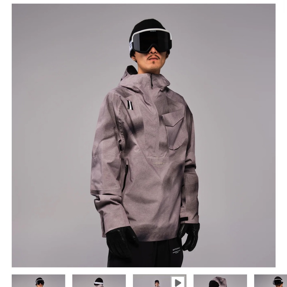 Men's Gray Ski & Snowboard Jacket